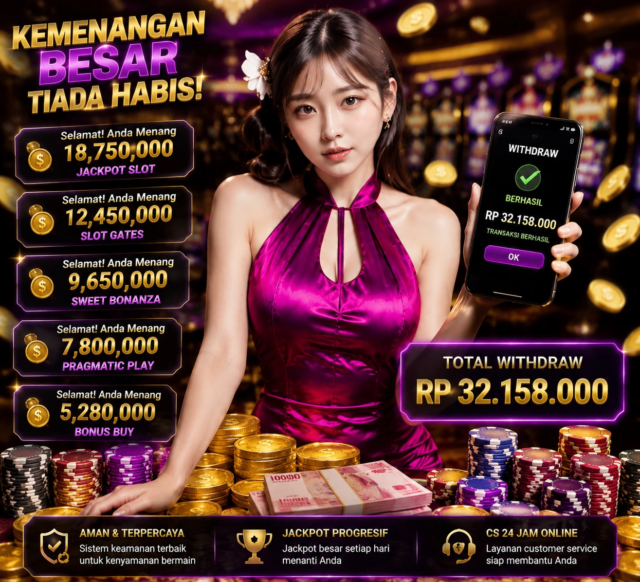 Hasil Security Scan markastoto